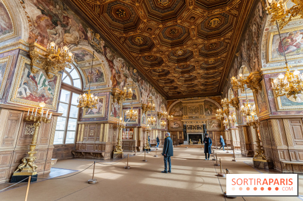 Château de Fontainebleau - Napoléon III et Eugénie - A7C4024 HDR