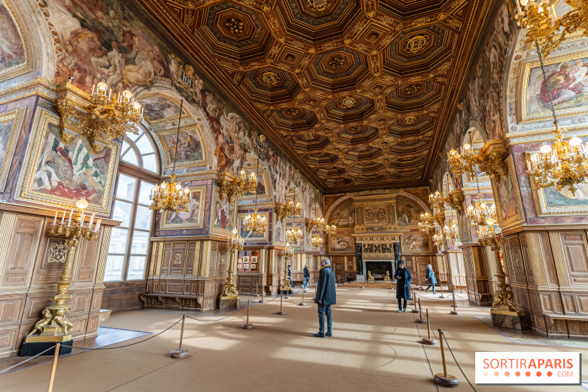 Château de Fontainebleau - Napoléon III et Eugénie - A7C4024 HDR